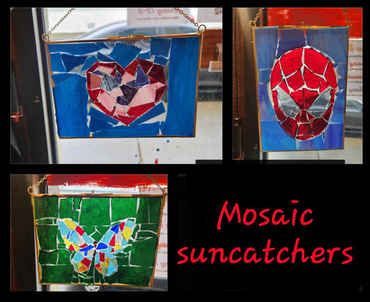 06.01.24 4:30pm Glass Mosaic Suncatchers with Maleah
