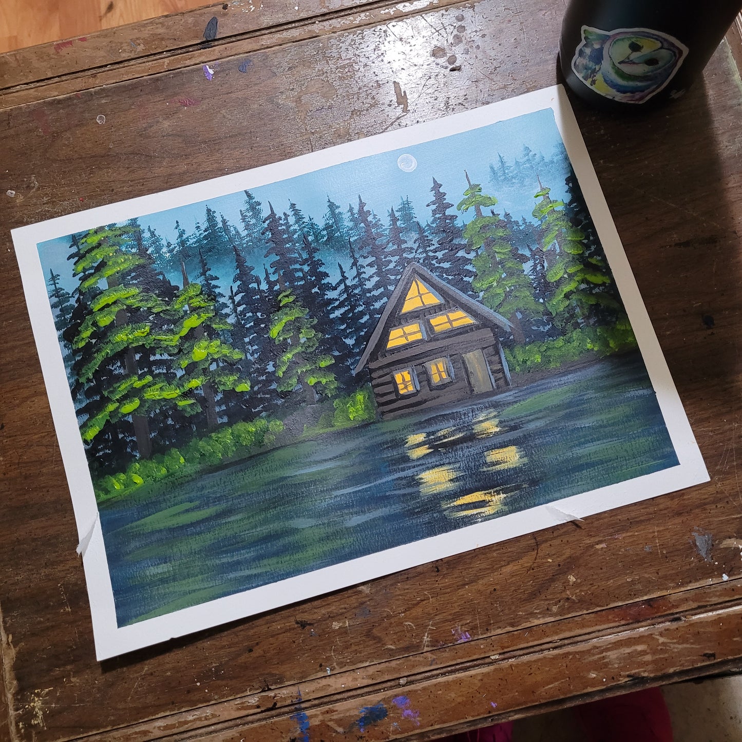 11.05.24 Evening Lake Cabin at Matchless Brewing