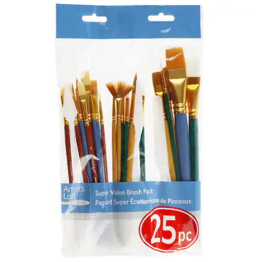 25 pc Brush Set