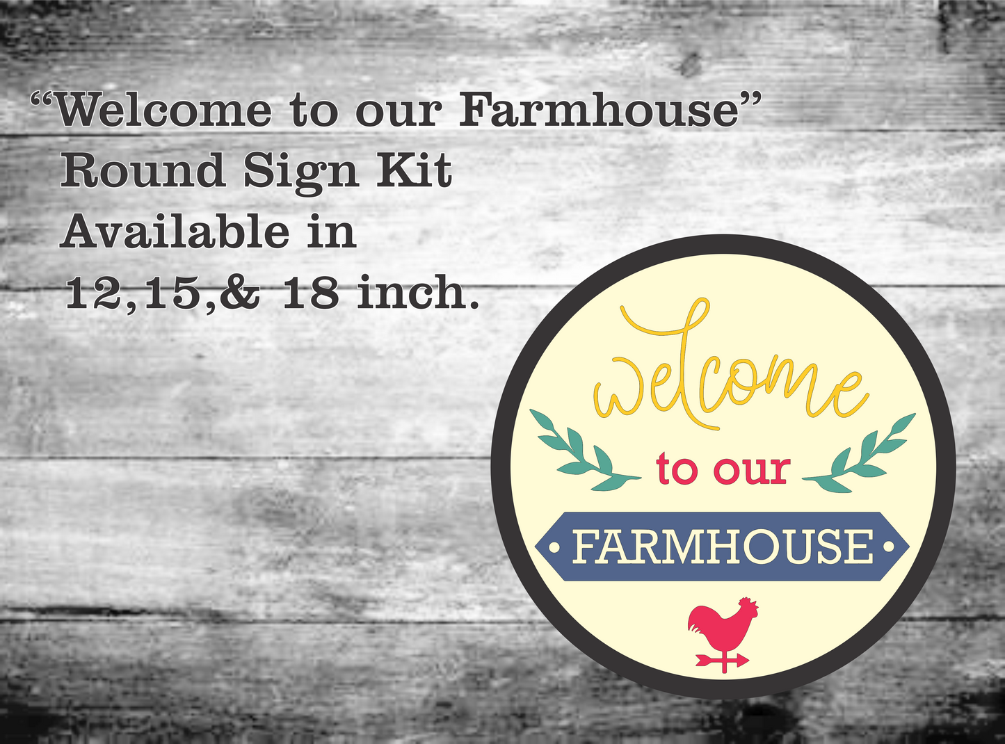 Farm Fresh Milk Sign Kit